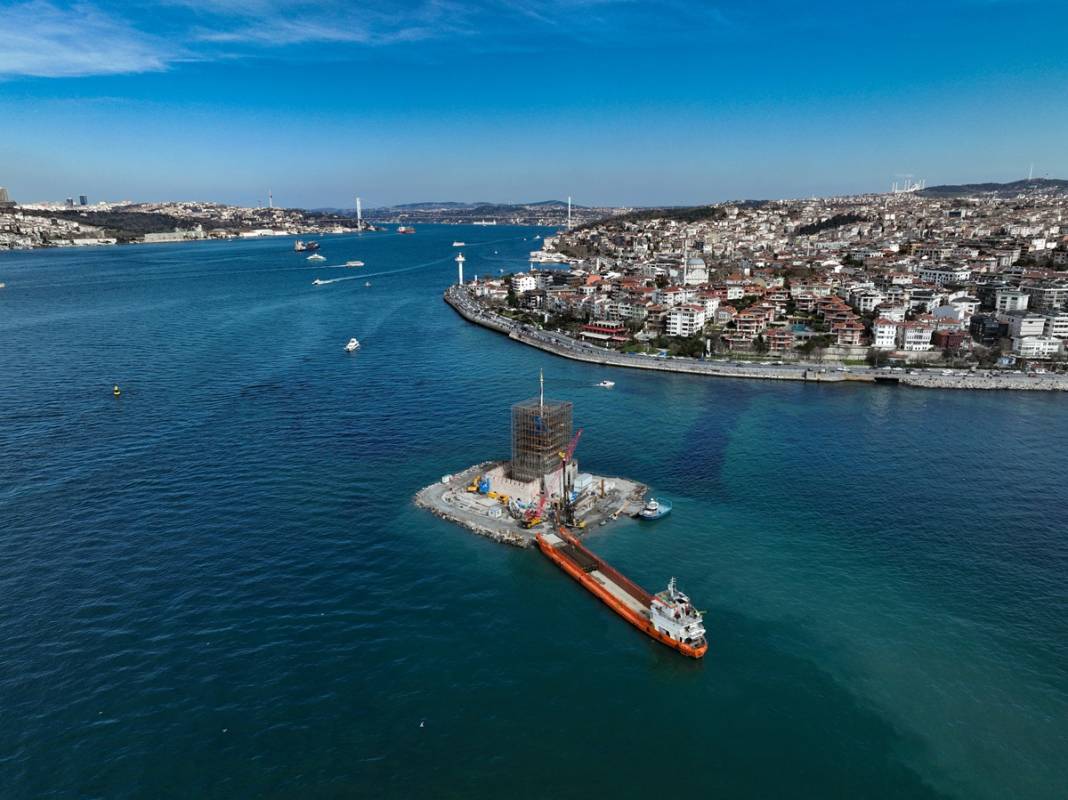 Kız Kulesi darmadağın olmuş! Son hali tartışma konusu oldu, işte restorasyonda son durum... 34